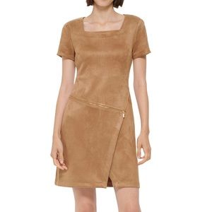 Brand New Calvin Klein faux suede shealth